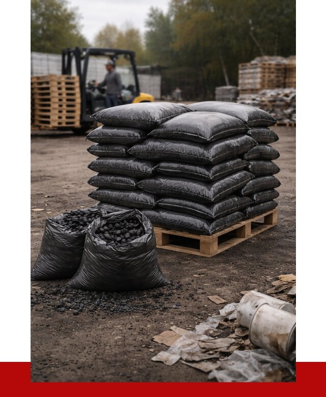 Купить уголь в мешках с доставкой в Вятских Поляне от 7613 р. | ПРОНЕРУДВтс