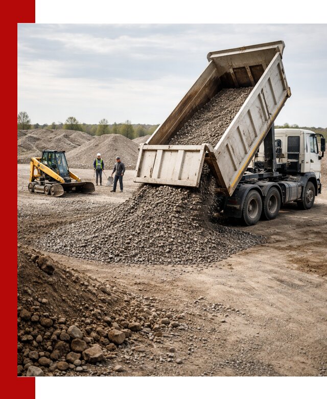 Доставка самосвалом 25 м³ в Вятских Поляне быстро и надежно