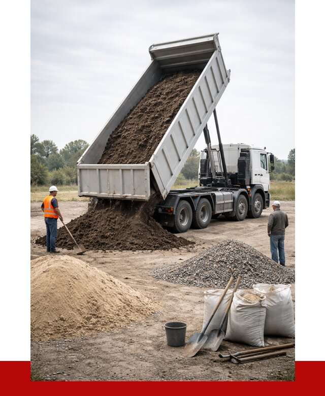 Доставка самосвалом 30 кубов в Вятских Поляне от 8628 р. | ПРОНЕРУДВтс