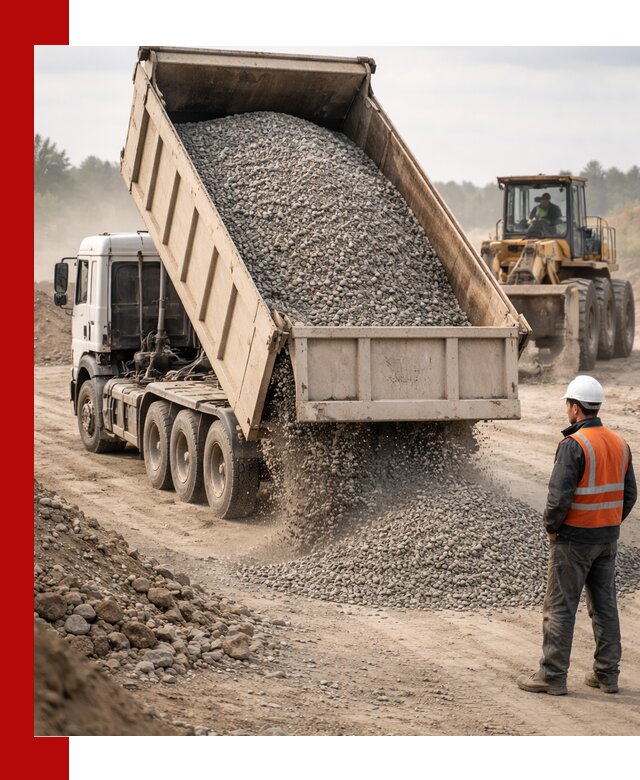 Доставка самосвалом 40 кубов цемента и сыпучих в Вятских Поляне