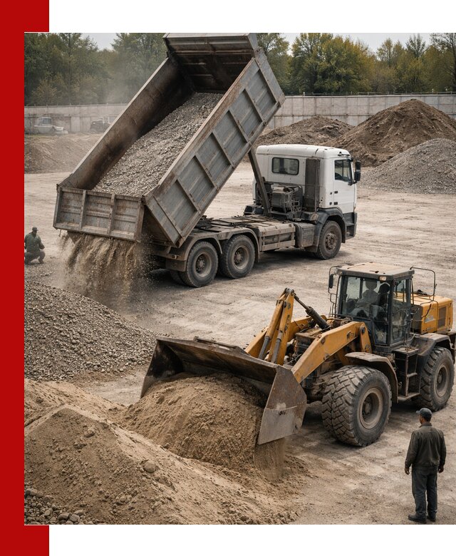 Перевозка сыпучих грузов самосвалами и бортовыми в Вятских Поляне