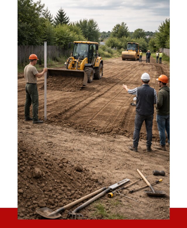 Планировка участка грунтом в Вятских Поляне от 4568 р ПРОНЕРУДВтс