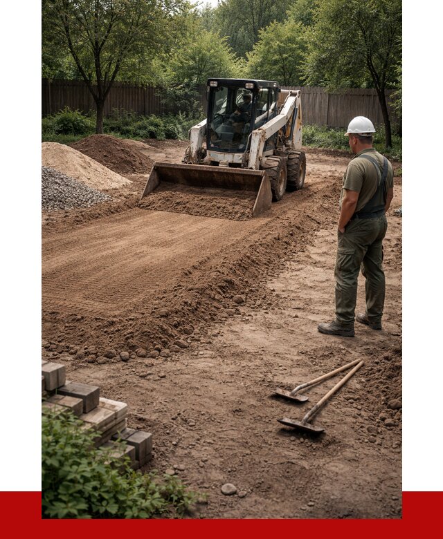 Выравнивание участка под ключ в Вятских Поляне от 3553 р. | ПРОНЕРУДВтс