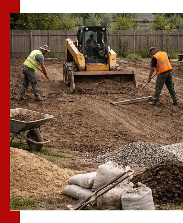 Выравнивание участка под строительство и благоустройство в Вятских Поляне