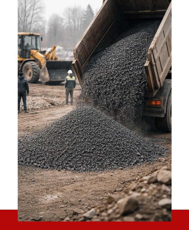 Асфальтовая крошка в Вятских Поляне с доставкой от 1827 р. | ПРОНЕРУДВтс